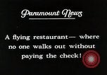 Image of flying restaurant plane called the Sky Diner Chicago Illinois USA, 1928, second 47 stock footage video 65675027452
