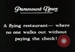 Image of flying restaurant plane called the Sky Diner Chicago Illinois USA, 1928, second 48 stock footage video 65675027452