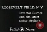 Image of Burnelli GX-3 aircraft New York United States USA, 1928, second 5 stock footage video 65675027455