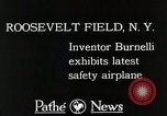 Image of Burnelli GX-3 aircraft New York United States USA, 1928, second 6 stock footage video 65675027455