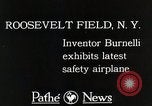 Image of Burnelli GX-3 aircraft New York United States USA, 1928, second 8 stock footage video 65675027455