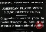 Standbild Curtiss Tanager-Flugzeug gewinnt Wettbewerb New York United States USA, 1929, aus Sekunde 4 historischem Filmmaterial Videoclip 65675027456