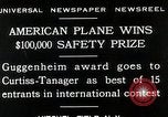 Standbild Curtiss Tanager-Flugzeug gewinnt Wettbewerb New York United States USA, 1929, aus Sekunde 14 historischem Filmmaterial Videoclip 65675027456