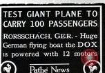 Standbild Dornier Do X Flugboot Flugzeug New York United States USA, 1929, aus Sekunde 1 historischem Filmmaterial Videoclip 65675027457