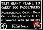 Standbild Dornier Do X Flugboot Flugzeug New York United States USA, 1929, aus Sekunde 8 historischem Filmmaterial Videoclip 65675027457