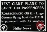Standbild Dornier Do X Flugboot Flugzeug New York United States USA, 1929, aus Sekunde 10 historischem Filmmaterial Videoclip 65675027457
