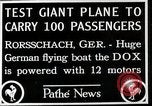 Standbild Dornier Do X Flugboot Flugzeug New York United States USA, 1929, aus Sekunde 12 historischem Filmmaterial Videoclip 65675027457