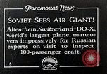 Standbild Dornier Do X von Sowjets inspiziert Altenrhein Schweiz, 1929, aus Sekunde 1 historischem Filmmaterial Videoclip 65675027458