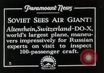 Standbild Dornier Do X von Sowjets inspiziert Altenrhein Schweiz, 1929, aus Sekunde 3 historischem Filmmaterial Videoclip 65675027458