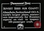 Standbild Dornier Do X von Sowjets inspiziert Altenrhein Schweiz, 1929, aus Sekunde 4 historischem Filmmaterial Videoclip 65675027458