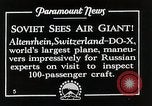 Standbild Dornier Do X von Sowjets inspiziert Altenrhein Schweiz, 1929, aus Sekunde 7 historischem Filmmaterial Videoclip 65675027458