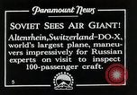 Standbild Dornier Do X von Sowjets inspiziert Altenrhein Schweiz, 1929, aus Sekunde 8 historischem Filmmaterial Videoclip 65675027458