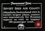 Standbild Dornier Do X von Sowjets inspiziert Altenrhein Schweiz, 1929, aus Sekunde 9 historischem Filmmaterial Videoclip 65675027458