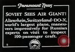 Standbild Dornier Do X von Sowjets inspiziert Altenrhein Schweiz, 1929, aus Sekunde 12 historischem Filmmaterial Videoclip 65675027458