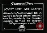 Standbild Dornier Do X von Sowjets inspiziert Altenrhein Schweiz, 1929, aus Sekunde 13 historischem Filmmaterial Videoclip 65675027458
