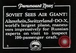Standbild Dornier Do X von Sowjets inspiziert Altenrhein Schweiz, 1929, aus Sekunde 15 historischem Filmmaterial Videoclip 65675027458