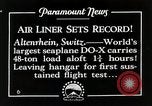 Standbild Dornier Do X 48 Tonnen Flugerprobung Altenrhein Schweiz, 1928, aus Sekunde 9 historischem Filmmaterial Videoclip 65675027459
