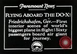 Image of Do-X Friedrichshafen Germany, 1930, second 4 stock footage video 65675027460