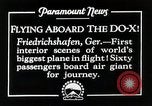 Image of Do-X Friedrichshafen Germany, 1930, second 13 stock footage video 65675027460