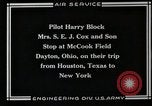 Image of Pilot Harry Block Dayton Ohio USA, 1928, second 57 stock footage video 65675027461