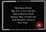Image of Pilot Harry Block Dayton Ohio USA, 1928, second 60 stock footage video 65675027461