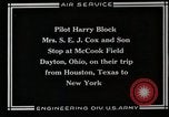 Image of Pilot Harry Block Dayton Ohio USA, 1928, second 61 stock footage video 65675027461