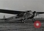 Standbild Fokker F-10 dreimotorig United States USA, 1928, aus Sekunde 11 historischem Filmmaterial Videoclip 65675027463