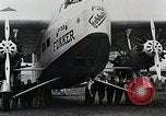 Standbild Fokker F-32 Flugzeuge Teterboro airport New jersey USA, 1928, aus Sekunde 22 historischem Filmmaterial Videoclip 65675027464
