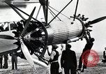 Standbild Fokker F-32 Flugzeuge Teterboro airport New jersey USA, 1928, aus Sekunde 55 historischem Filmmaterial Videoclip 65675027464