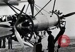 Standbild Fokker F-32 Flugzeuge Teterboro airport New jersey USA, 1928, aus Sekunde 57 historischem Filmmaterial Videoclip 65675027464