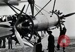 Standbild Fokker F-32 Flugzeuge Teterboro airport New jersey USA, 1928, aus Sekunde 58 historischem Filmmaterial Videoclip 65675027464