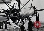 Standbild Fokker F-32 Flugzeuge Teterboro airport New jersey USA, 1928, aus Sekunde 60 historischem Filmmaterial Videoclip 65675027464