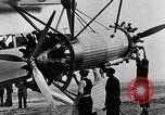 Standbild Fokker F-32 Flugzeuge Teterboro airport New jersey USA, 1928, aus Sekunde 61 historischem Filmmaterial Videoclip 65675027464