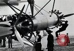 Standbild Fokker F-32 Flugzeuge Teterboro airport New jersey USA, 1928, aus Sekunde 62 historischem Filmmaterial Videoclip 65675027464