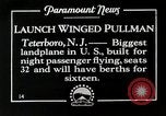 Standbild Männer Teterboro airport New jersey USA, 1928, aus Sekunde 1 historischem Filmmaterial Videoclip 65675027465