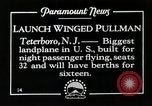 Standbild Männer Teterboro airport New jersey USA, 1928, aus Sekunde 7 historischem Filmmaterial Videoclip 65675027465