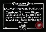 Standbild Männer Teterboro airport New jersey USA, 1928, aus Sekunde 9 historischem Filmmaterial Videoclip 65675027465