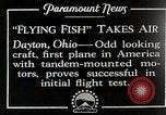 Standbild X-101 Dayton Overmount Flugzeugtest Dayton Ohio USA, 1928, aus Sekunde 1 historischem Filmmaterial Videoclip 65675027467