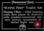 Standbild X-101 Dayton Overmount Flugzeugtest Dayton Ohio USA, 1928, aus Sekunde 4 historischem Filmmaterial Videoclip 65675027467