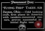 Standbild X-101 Dayton Overmount Flugzeugtest Dayton Ohio USA, 1928, aus Sekunde 6 historischem Filmmaterial Videoclip 65675027467