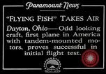 Standbild X-101 Dayton Overmount Flugzeugtest Dayton Ohio USA, 1928, aus Sekunde 7 historischem Filmmaterial Videoclip 65675027467