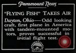 Standbild X-101 Dayton Overmount Flugzeugtest Dayton Ohio USA, 1928, aus Sekunde 10 historischem Filmmaterial Videoclip 65675027467