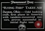 Standbild X-101 Dayton Overmount Flugzeugtest Dayton Ohio USA, 1928, aus Sekunde 15 historischem Filmmaterial Videoclip 65675027467