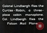 Image of Colonel Charles A Lindbergh United States USA, 1928, second 6 stock footage video 65675027475
