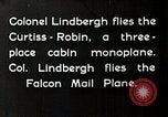 Image of Colonel Charles A Lindbergh United States USA, 1928, second 8 stock footage video 65675027475