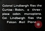 Image of Colonel Charles A Lindbergh United States USA, 1928, second 9 stock footage video 65675027475