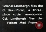 Image of Colonel Charles A Lindbergh United States USA, 1928, second 14 stock footage video 65675027475