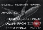 Standbild Pilot Bill Swan Aurora Illinois USA, 1935, aus Sekunde 1 historischem Filmmaterial Videoclip 65675027481