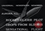 Standbild Pilot Bill Swan Aurora Illinois USA, 1935, aus Sekunde 6 historischem Filmmaterial Videoclip 65675027481