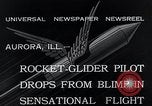 Standbild Pilot Bill Swan Aurora Illinois USA, 1935, aus Sekunde 7 historischem Filmmaterial Videoclip 65675027481